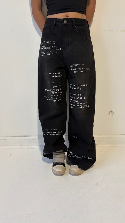 "eternal" jeans (black)
