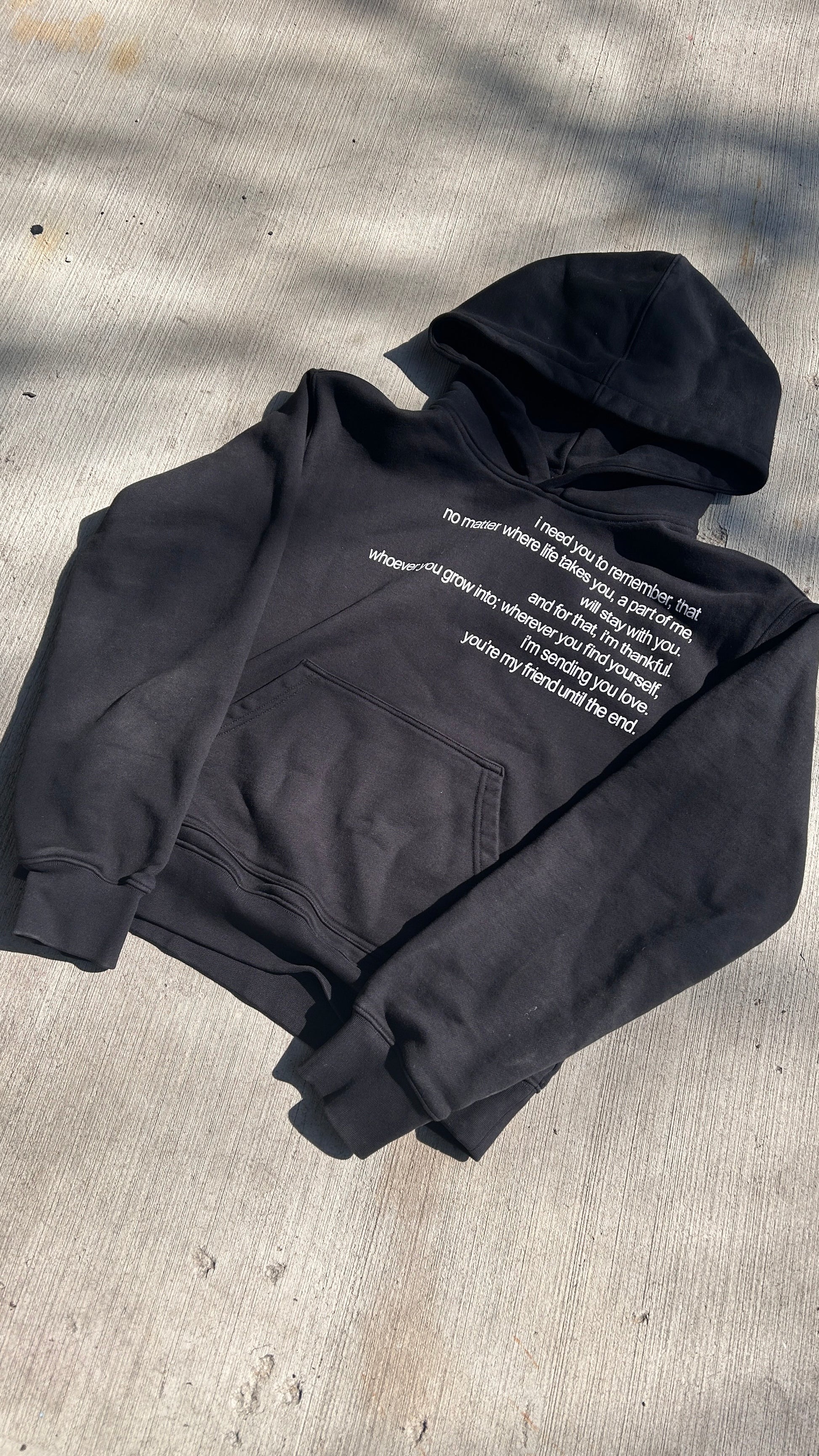 "friends" hoodie - rebukeful