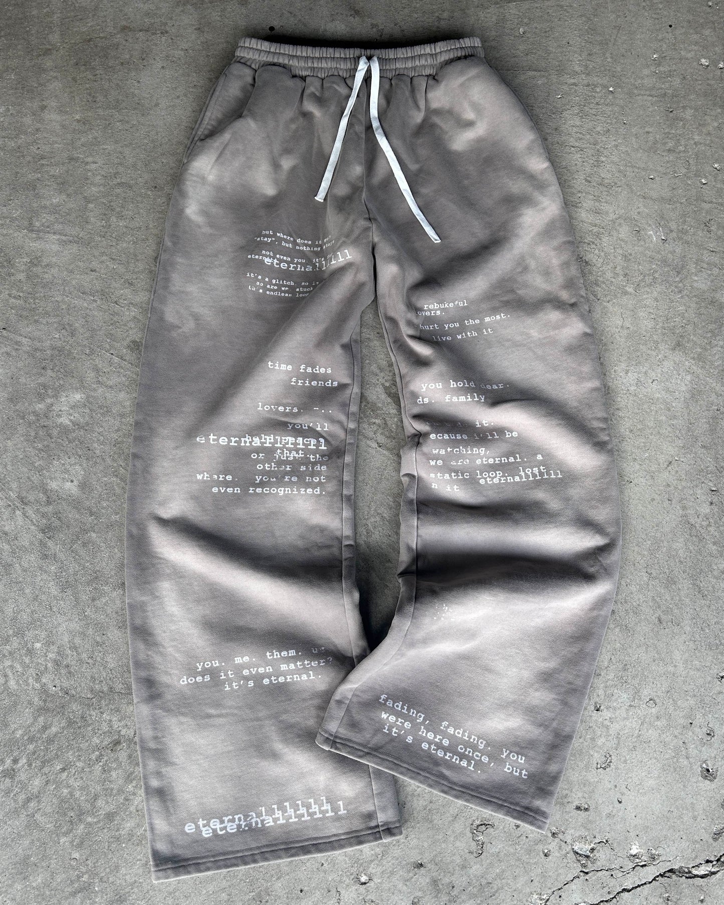 "eternal" sweats (gray)