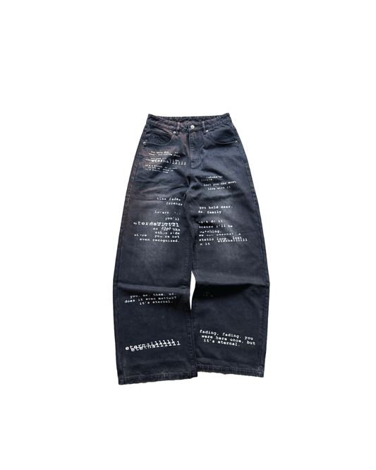 "eternal" jeans (black)