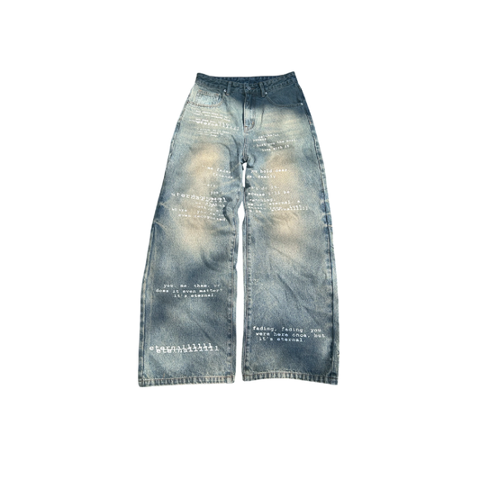 "eternal" jeans - rebukeful